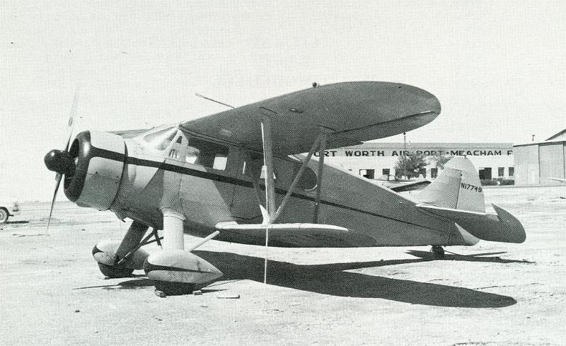 Waco 4588 EGC 7 NC17749 1940s