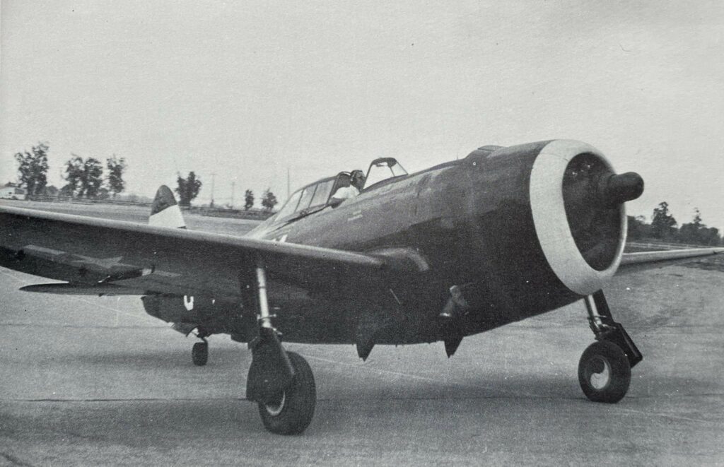 Walker Bud Mahurin taxis the Planes of Fame s P 47G after a successful demonstration flight Aero Series 6 Republic P 47 Thunderbolt by Edward T. Maloney and Uwe Feist