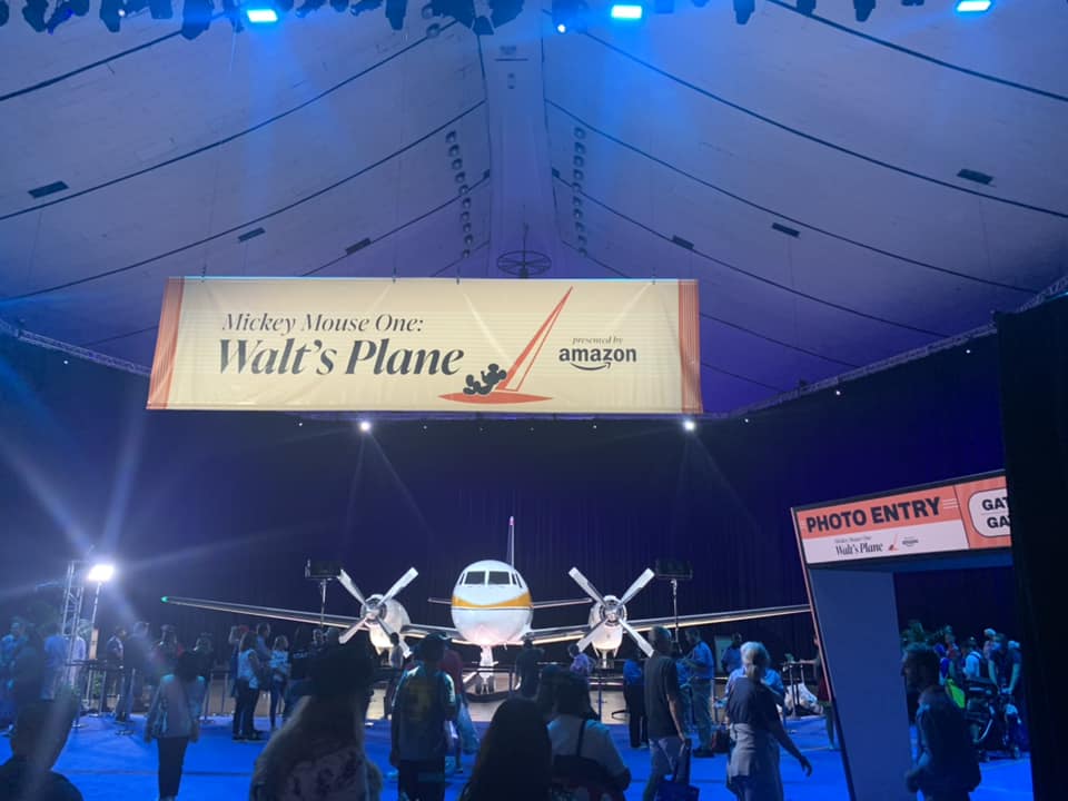 Walt Disneys Grumman Gulfstream I Airplane Returns to Palm Springs Straight from D23 Expo 2022 3