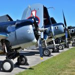 Warbird Lineup Justin Fortier Warbirds Over the Beach Air Show