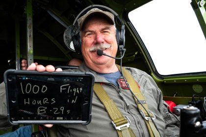 Warbird Pilot Mark Novak Reaches 1000 Flight Hours in the Boeing B 29 Superfortress