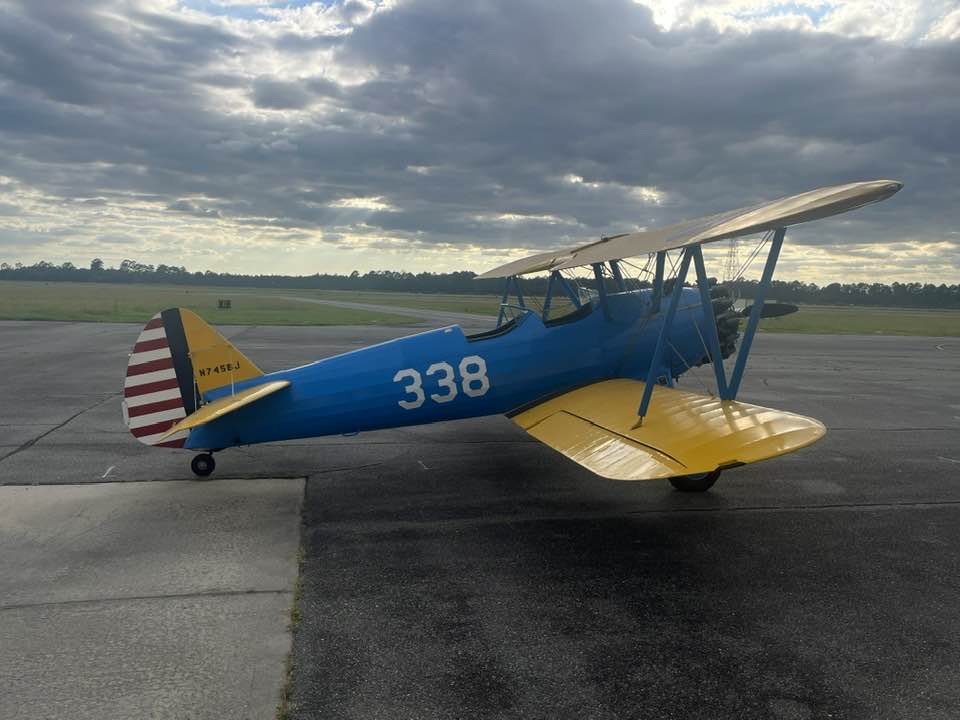 Warbird academy Stearman 338