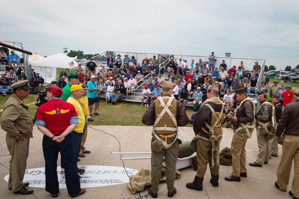 Warbirds in Review Returns to EAA AirVenture Oshkosh 2026 13 Warbirds in Review re eneactors 2017 by Dave Witty 2