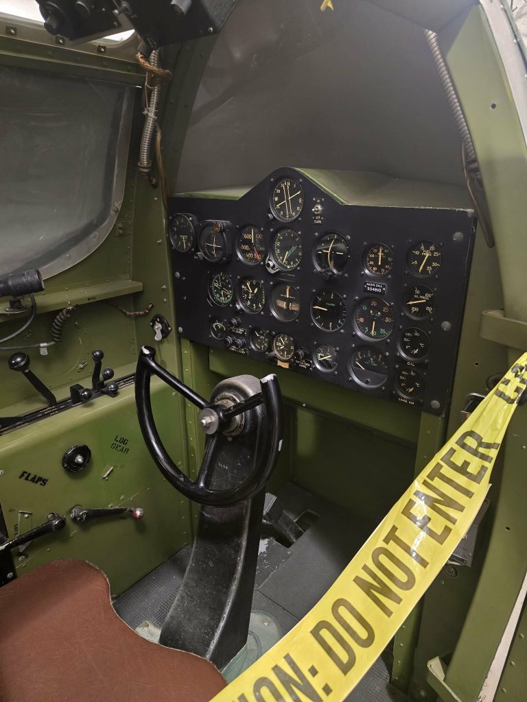 Warbirds of Glory Museum Acquires Rare Curtiss-Wright Dehmel Flight Trainer 11 Warbirds of Glory Museum Acquires Rare Curtiss Wright Dehmel Flight Trainer cockpit