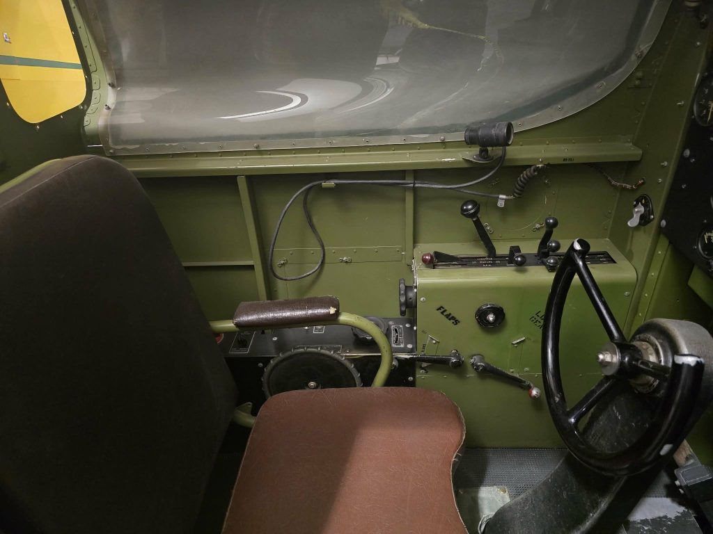Warbirds of Glory Museum Acquires Rare Curtiss-Wright Dehmel Flight Trainer 12 Warbirds of Glory Museum Acquires Rare Curtiss Wright Dehmel Flight Trainer cockpit 2