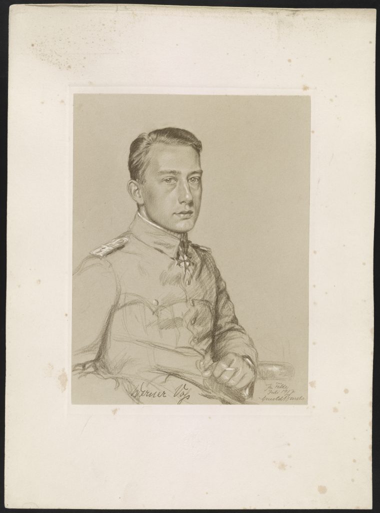 Aces of the Great War: Werner Voss - The Face of the Fokker Triplane 13 Werner Voss Arnold Busch. LCCN2002721814