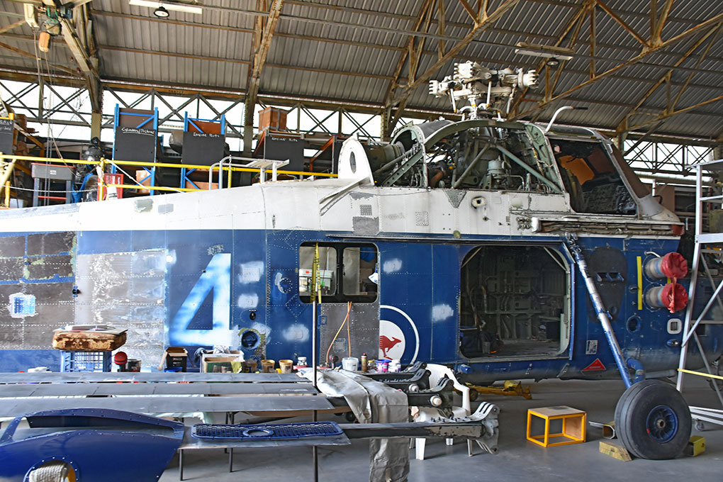 Wessex Mk.31B WA214 Restoration Progresses at the Australian Aviation Heritage Centre – QLD 9