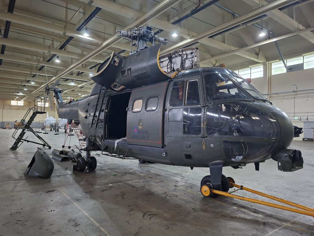 New RAF Museum Aircraft to Make First Appearance at Cosford Air Show 15 Westland Puma HC1 4