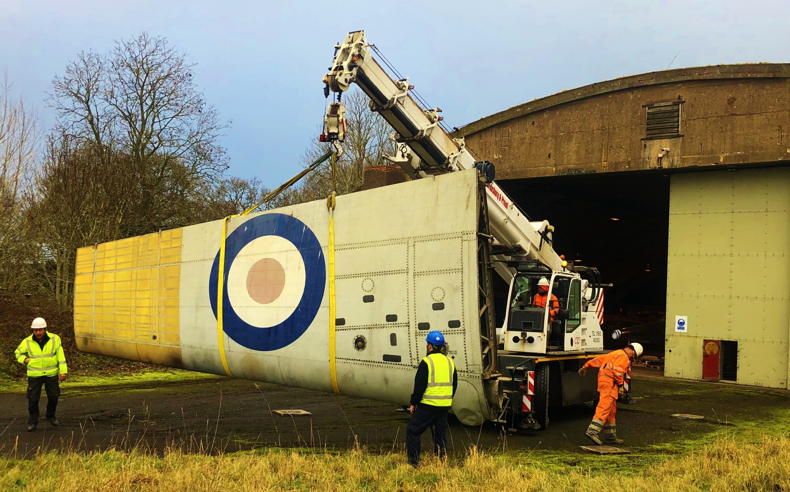 Wing donation to Bomber Command Museum of Canada 6654 scaled