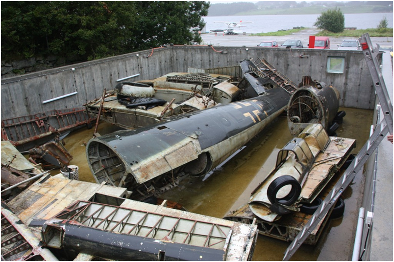 Heinkel He 115: The Restoration of a Forgotten Giant 10 With a long road ahead the Heinkel He 115 8LFH project remains one of the most complex aircraft restoration works currently underway in the Nordic countries. Photo by Stein Rosengren