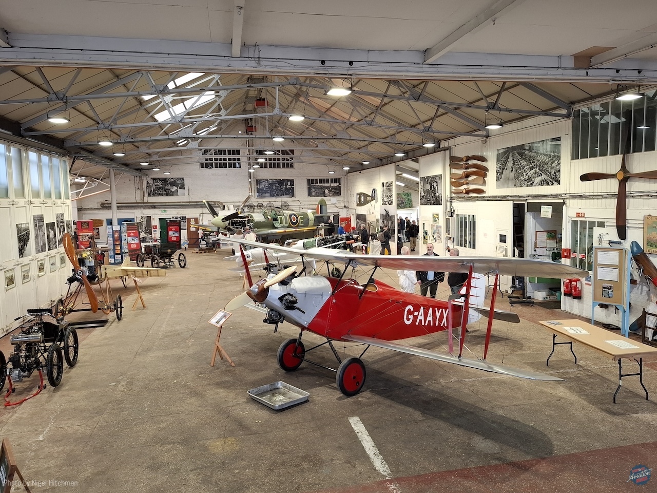 Inside Shuttleworth Collection’s Engineering Open Weekend 2026 20 Workshop overview after most people had left 20260221 154318