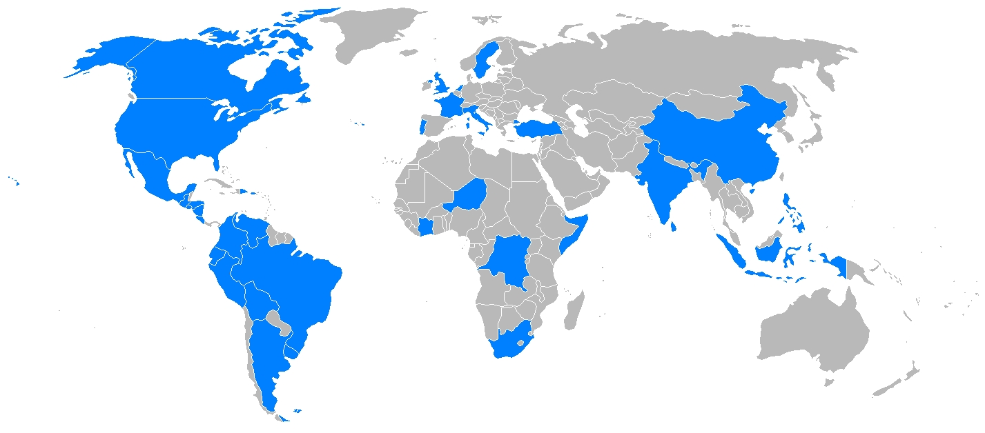 World operators of the Beechcraft Model 18