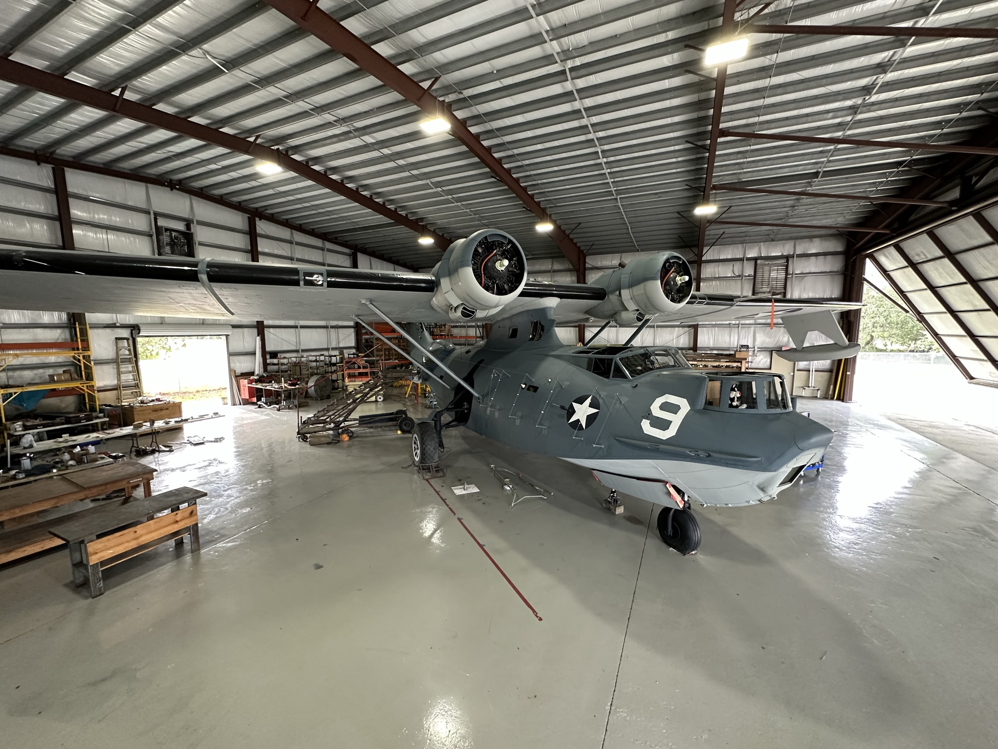 American Heritage Museum’s PBY-5A Catalina Restoration Project Update 10 Worlds Oldest Flying PBY Catalina Restoration Continues