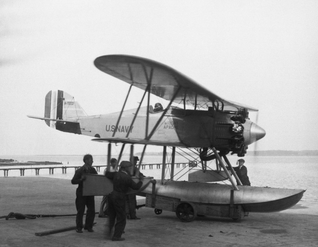 1927 NACA Langley Wright XF3W 1 seaplane