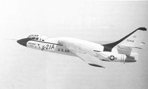 Grounded Dreams: Northrop X-21A - The Wing That Breathed 12 X21