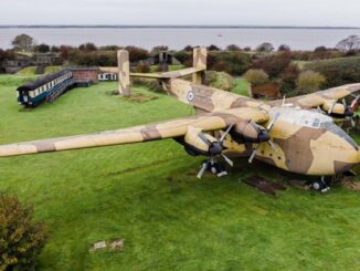 XB259, the last surviving example of the Blackburn Beverley, has been at Fort Paull near Hull since 1974. [Photo via Solway Aviation Museum]