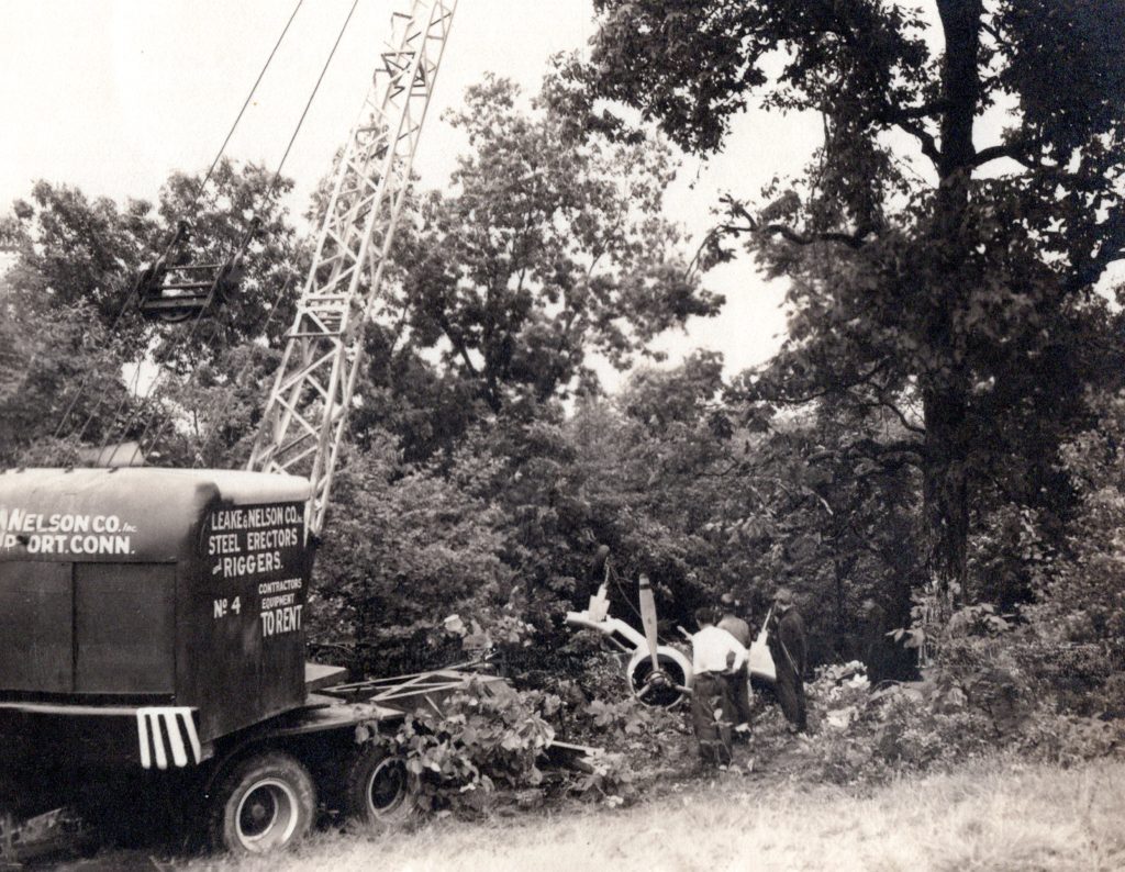 XF4U 1 accident July 9 1940 Photograph courtesy of New England Air Museum Ramsay Library3