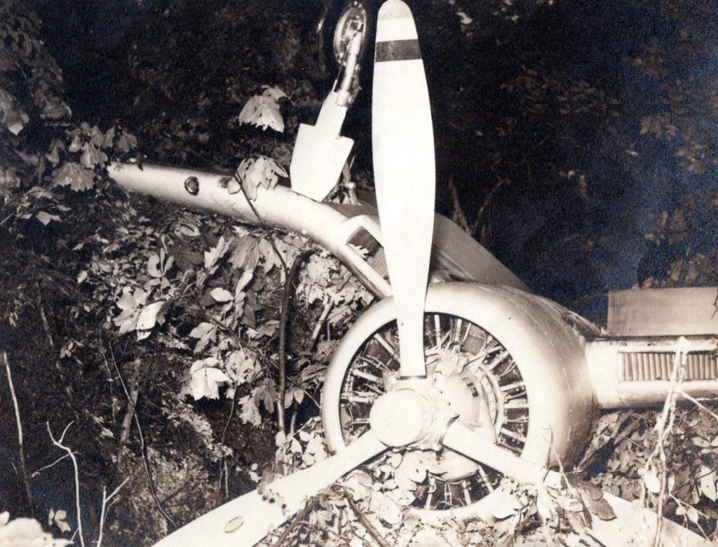 XF4U 1 accident July 9 1940 Photograph courtesy of New England Air Museum Ramsay Library8