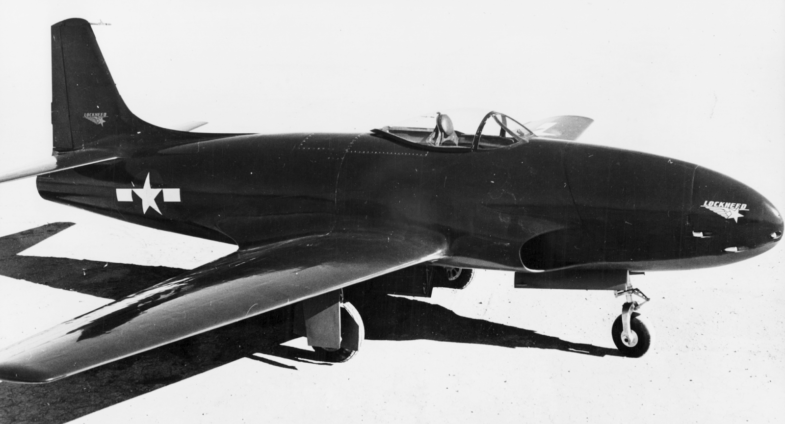 XP 80 First Flight Configuration