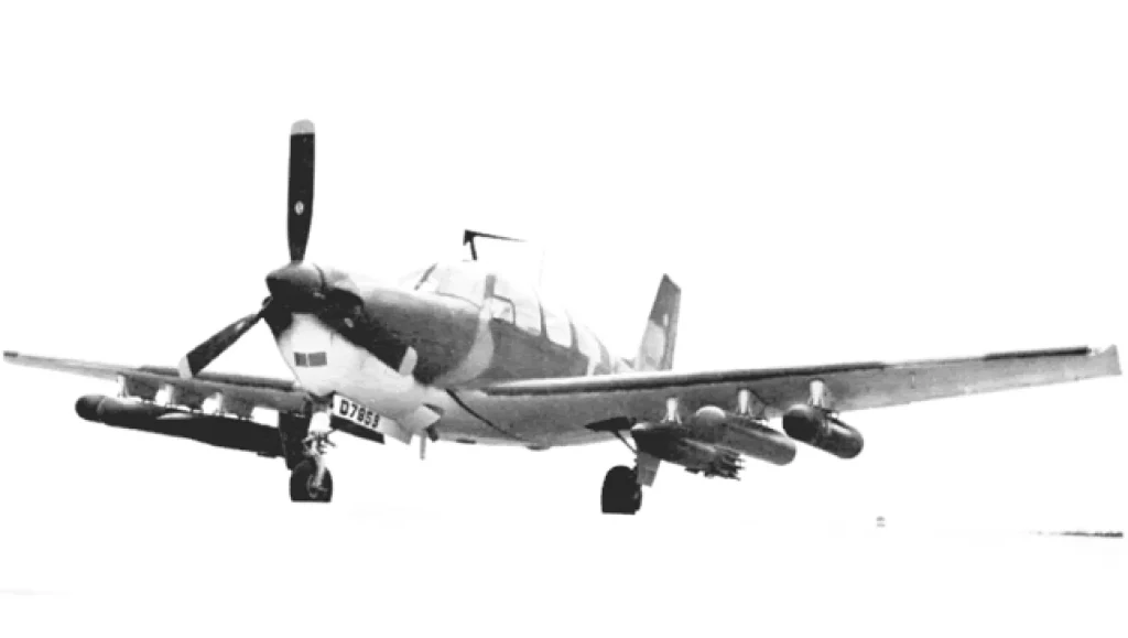 Grounded Dreams: Beech YAU-22A - The Armed Bonanza That Never Saw Combat 12 YAU 22A USAF.gif