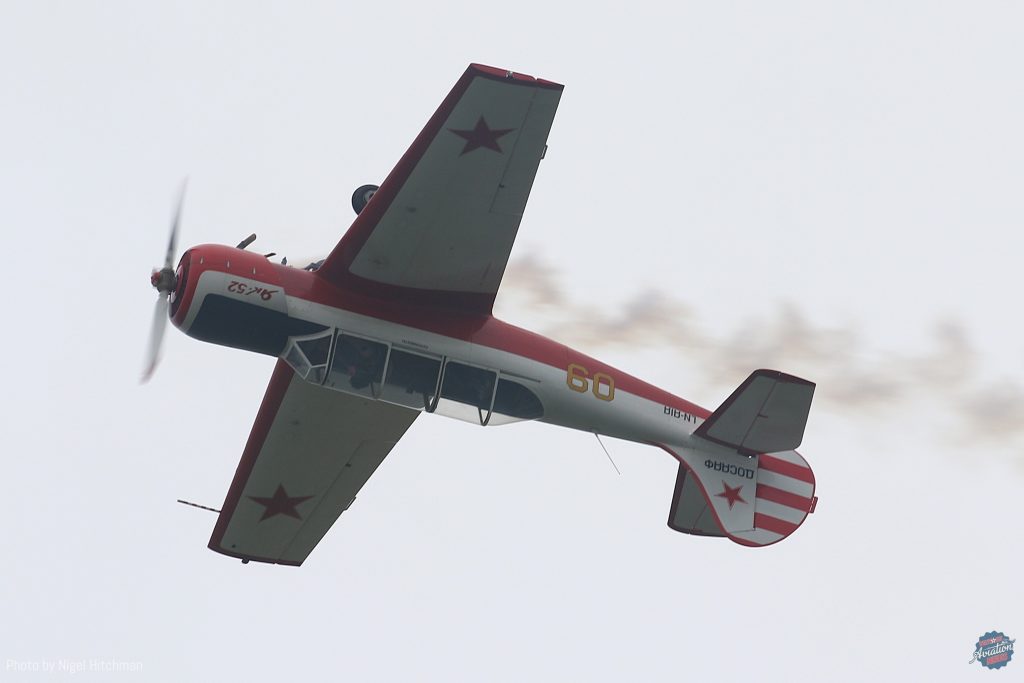Historic Aircraft Gather for Norway's Sola Flying Days 2026 36 Yak 52 7D2 5880