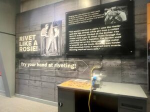 Yankee Air Museum Rosie The Riveter New Interactive Exhibit 5771