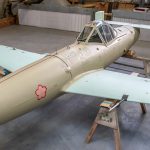 Yokosuka MXY 7 Model 11 Ohka Cherry Blossom sn 1100 Rocket powered Glider Suicide attacker powered by 3x 2.616 kN 588 lbf Navy Type4 Mark 1 Model 20 Solid Fuel Motors firing between 8 10 seconds only D05 3755