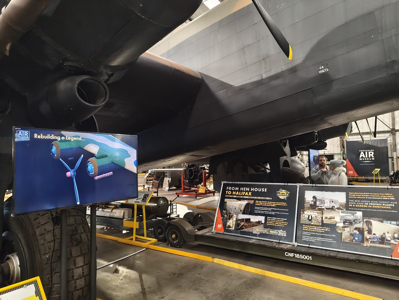 Yorkshire Air Museum Marks 30 Years of Halifax Restoration with ‘Operation Halifax’ Exhibition 15 Yorkshire Air Museum Operation Halifax