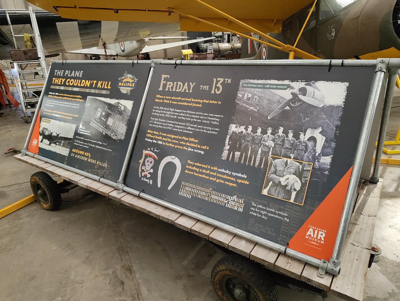 Yorkshire Air Museum Marks 30 Years of Halifax Restoration with ‘Operation Halifax’ Exhibition 16 Yorkshire Air Museum Operation Halifax