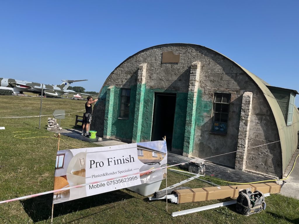 Yorkshire Air Museum Reopens Restored French Officers’ Mess Exhibit 10 Yorkshire Air Museum Reopens Restored French Officers Mess Exhibit FOM Exterior During