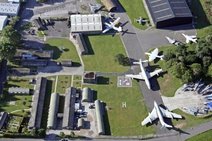 Yorkshire Air Museum Aerial view