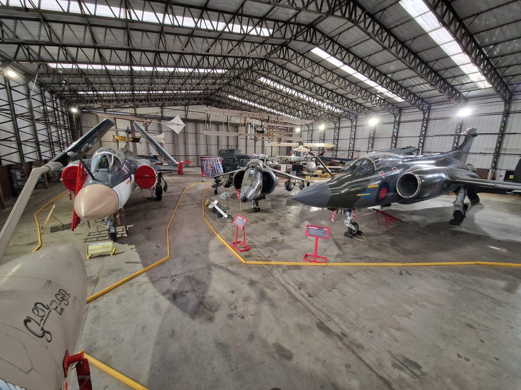 The Yorkshire Air Museum Receives Lottery Funding of £250k for Collections Project 11 Yorkshire Air Museum Buccaneer Harrier