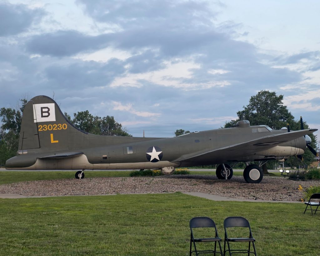 95th Wing Revives Historic WWII 'Square B' Tail Marking on E-4B Nightwatch 11 a b 17 flying fortress static display temporarily showcases the square b insignia as a homage to the 95th bombardment group at offutt air force base nebraska june 26 2026