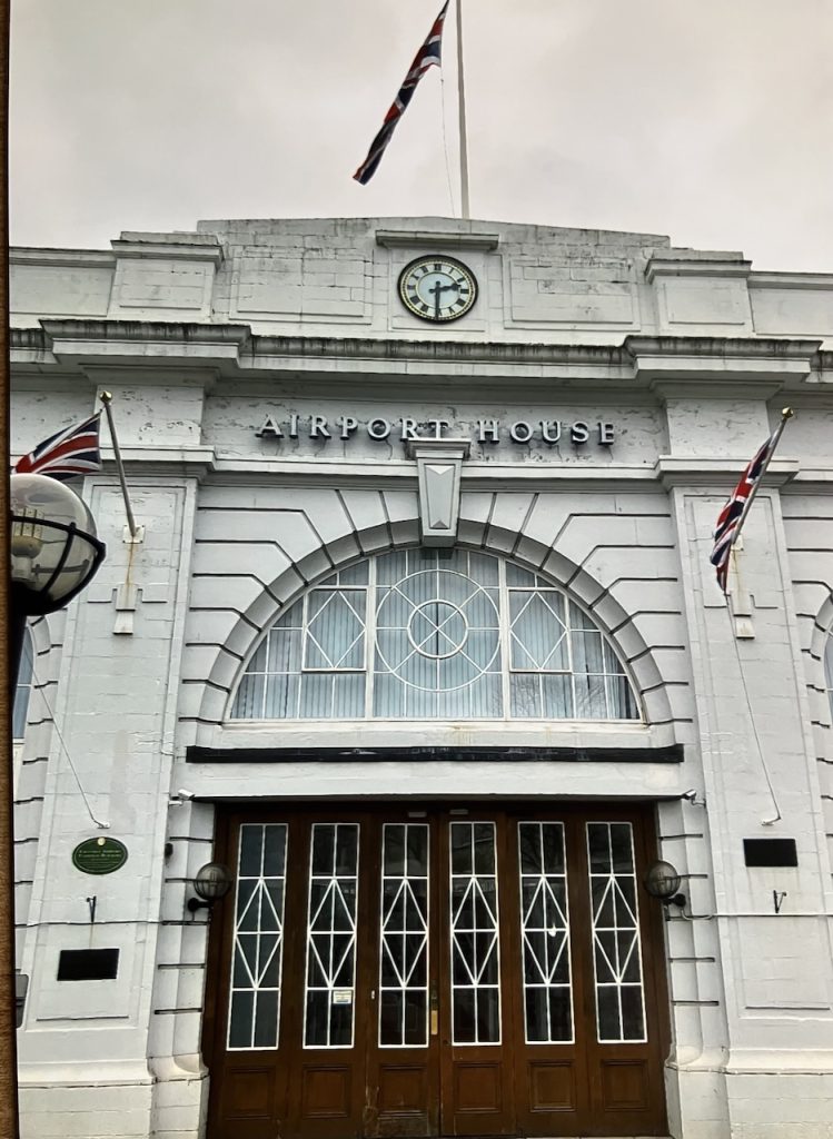 Croydon: London's Crucible of Flight 14 administration building today airport house entrance neoclassical art deco 1928