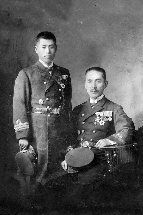 admiral yamamoto isoroku yamamoto and teikichi hori 1910