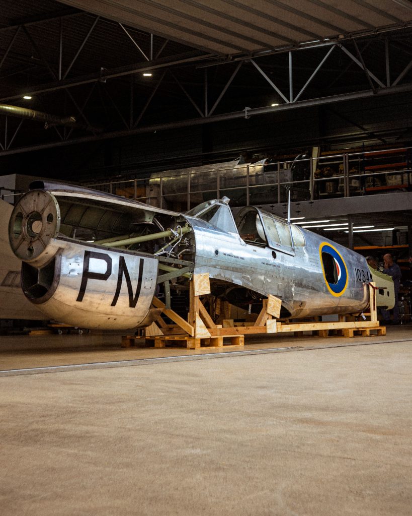aircraftrestorationco maude p40 arrival duxford 72ppi rgb web use only copyright aircraftrestorationcompany no1