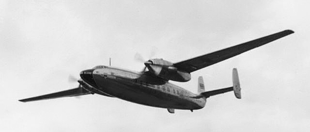 Today In Aviation History: First Flight of the Airspeed AS.57 Ambassador 11 airspeed eland ambassador at farnborough 1955