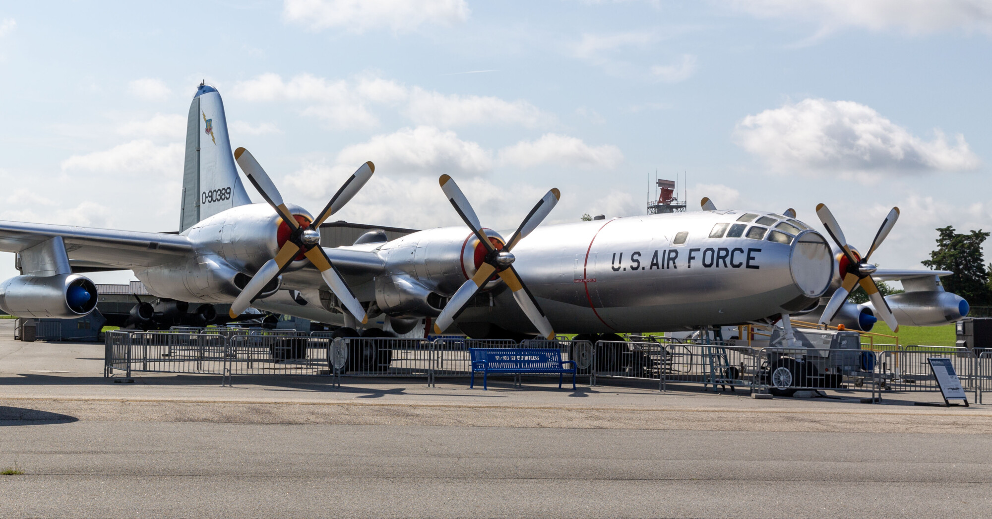 Last of the Piston Bombers: Surviving Examples of the Boeing B-50 87 amcm kb 50 superfortress front right