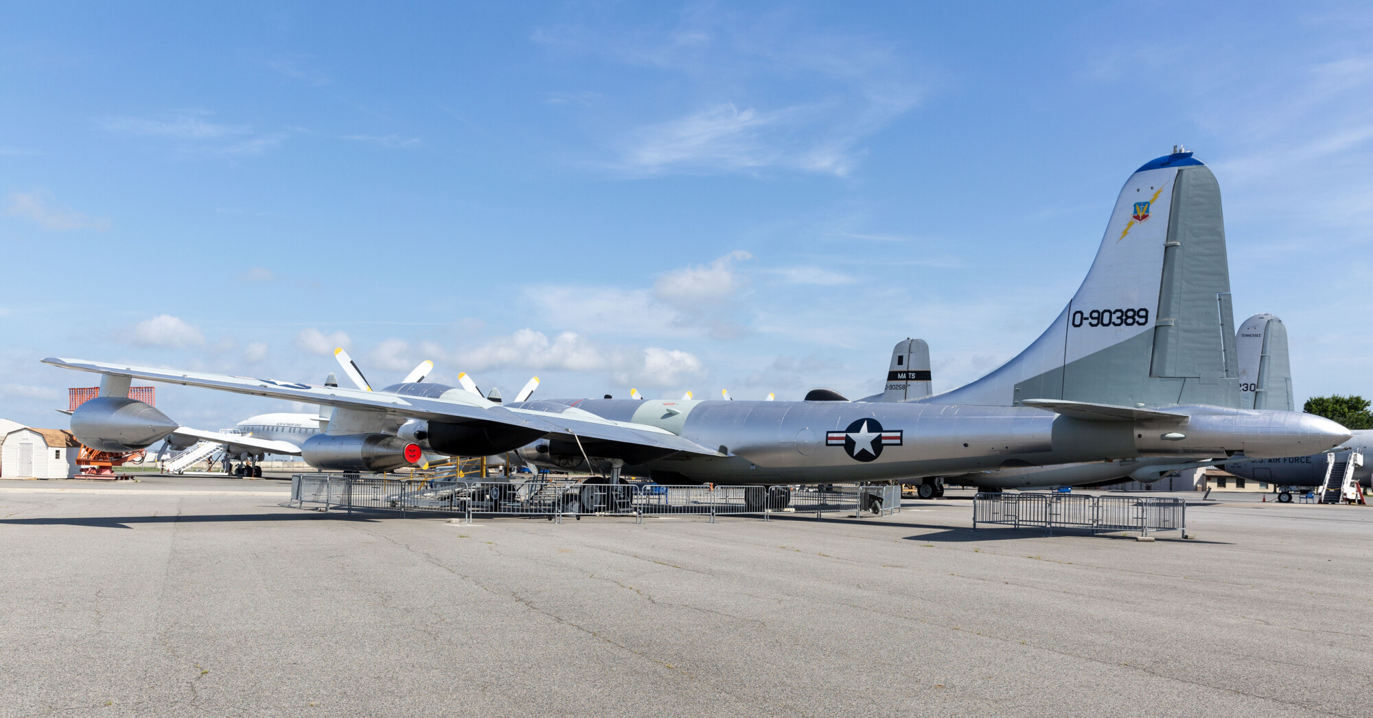 Last of the Piston Bombers: Surviving Examples of the Boeing B-50 86 amcm kb 50 superfortress rear left