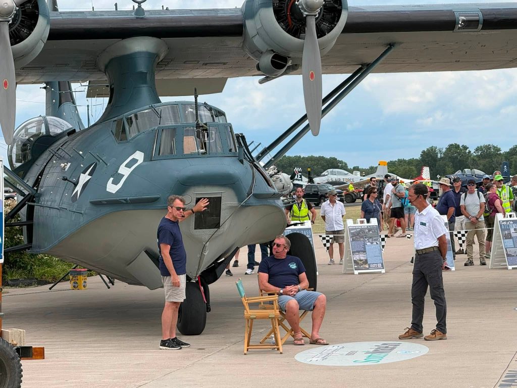 American Heritage Museum’s PBY-5A Catalina Goes on Display at EAA Aviation Museum 10 american heritage museums consolidated pby 5a catalina n459cf