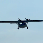 american heritage museums consolidated pby 5a catalina returns to flight after extensive restoration first test flight