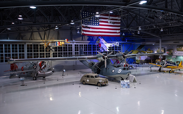 american heritage museums pby 5a catalina goes on display at eaa aviation museum