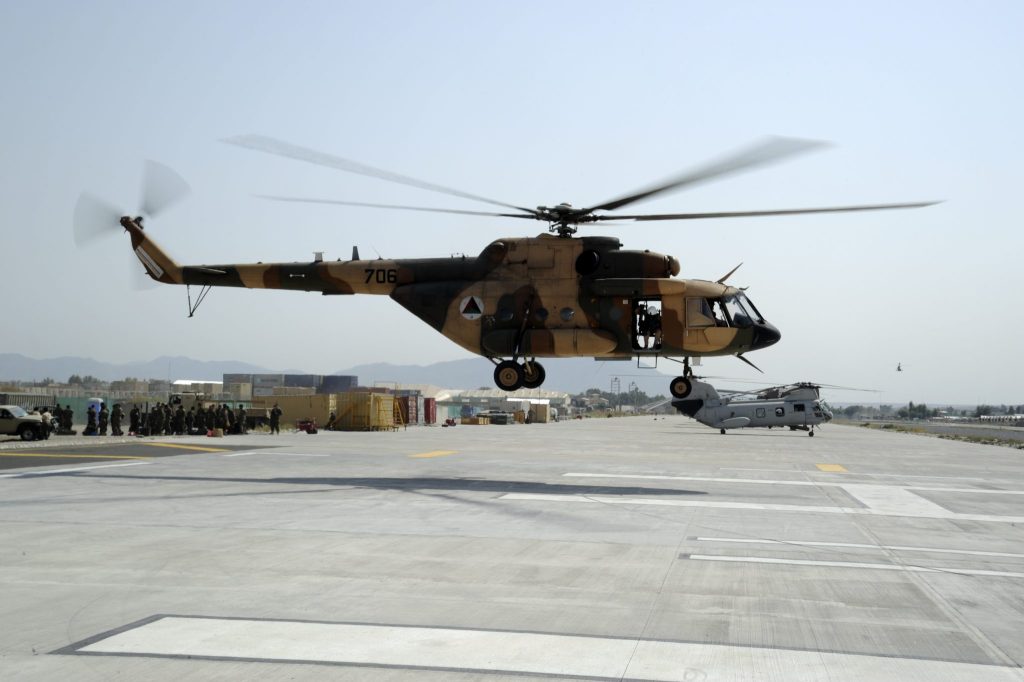 CIA Restores Historic Mi-17 Helicopter That Carried First American Team ...