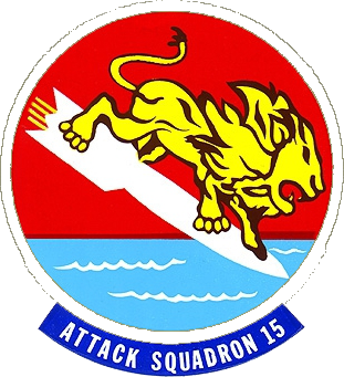 Attack Squadron 15: The Twenty-Seven-Year Combat Legacy Of The Valions 16 attack squadron 15 us navy insignia c1969