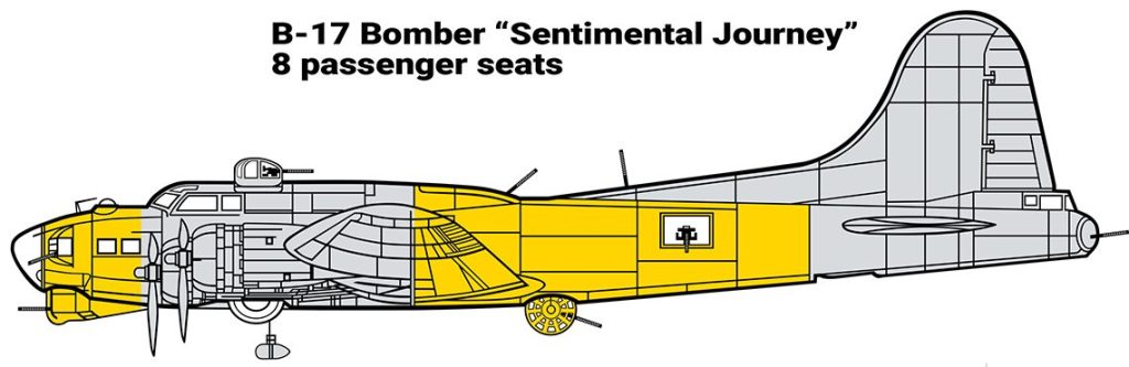 b 17 bomber seating chart