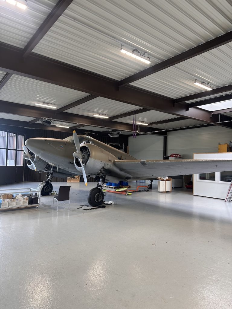 beechcraft g18s n45cf 5480
