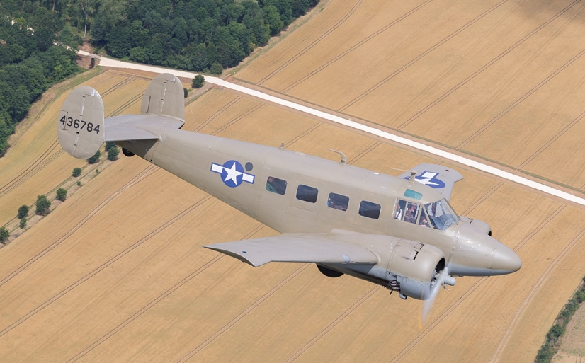 beechcraft g18s n45cf dharbar 001k