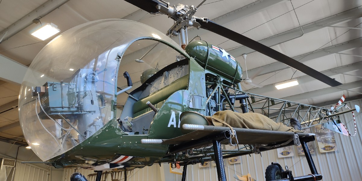 Profile of the Harold Pitcairn Wings of Freedom Aviation Museum 35 bell h 13g
