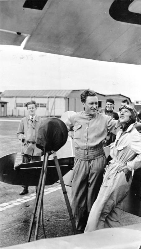 Aces of War: Gerhard Fieseler - The Ace Who Built the Storch and the V1 10 bundesarchiv bild 183 h1020 0500 003 berlin tempelhof gerhard fieseler vera v. bissing