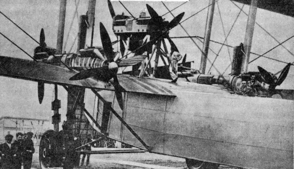 caproni ca.90 left rear naca aircraft circular no.121